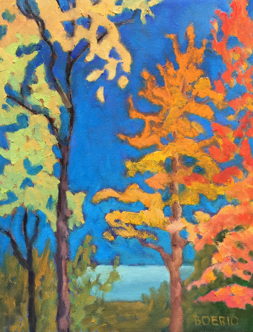 Bright autumn (11 x 14