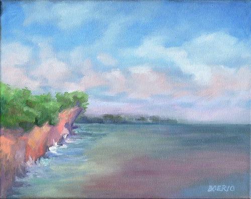 Lakewood morning plein air (11 x 14